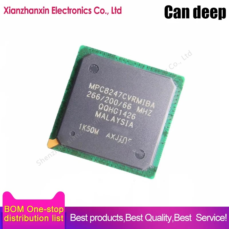 1PCS/LOT  MPC8247CVRMIBA MPC8247 8247 BGA516 Microprocessor chips in stock