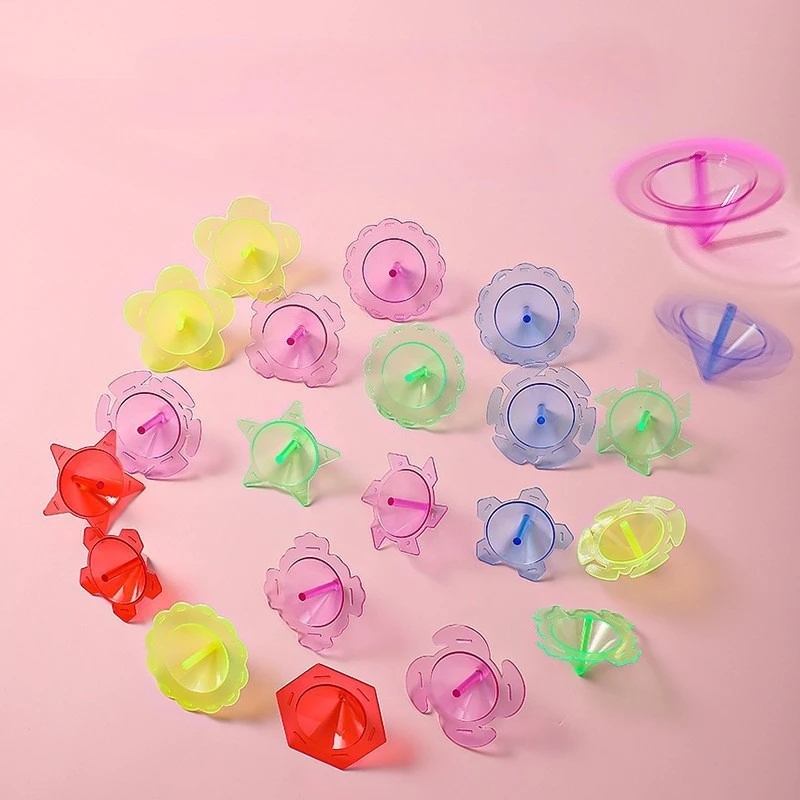 5個入り カラフル フィジェットスピナー デスクトイ 花 星 回転ジャイロ 子供 誕生日パーティー 記念品 ゲストギフト お菓子詰め合わせ