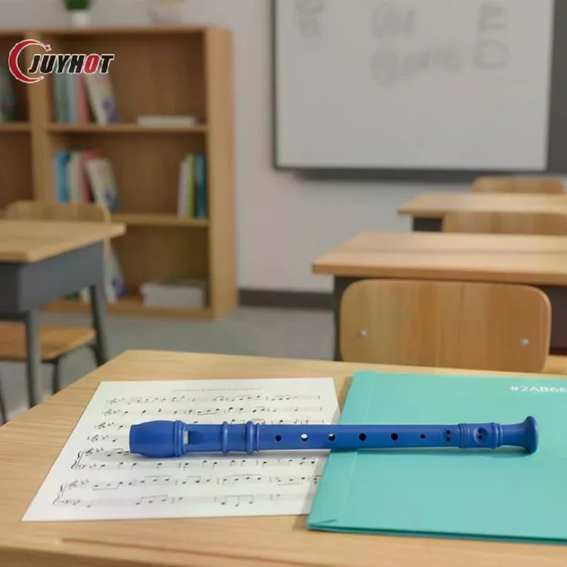 Professional Eight Hole Treble Long Flute Soprano Recorder Clarinet Food Grade ABS Non-Toxic Recorder Flute Instruments