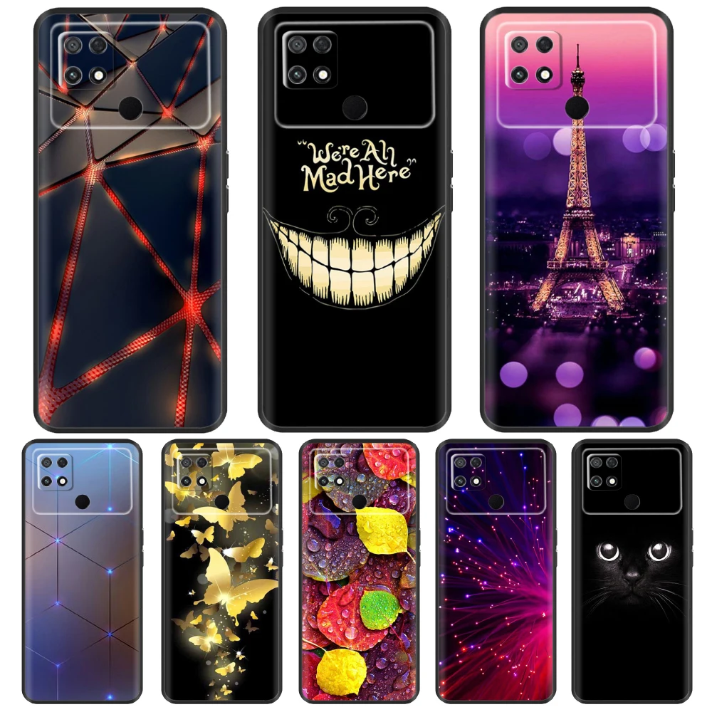 

Phone Case For Xiaomi Poco C40 Cover 2022 Silicone Soft Painted Cute Coque For Xiaomi Poco C40 POCOC40 C 40 TPU Bumper Cases