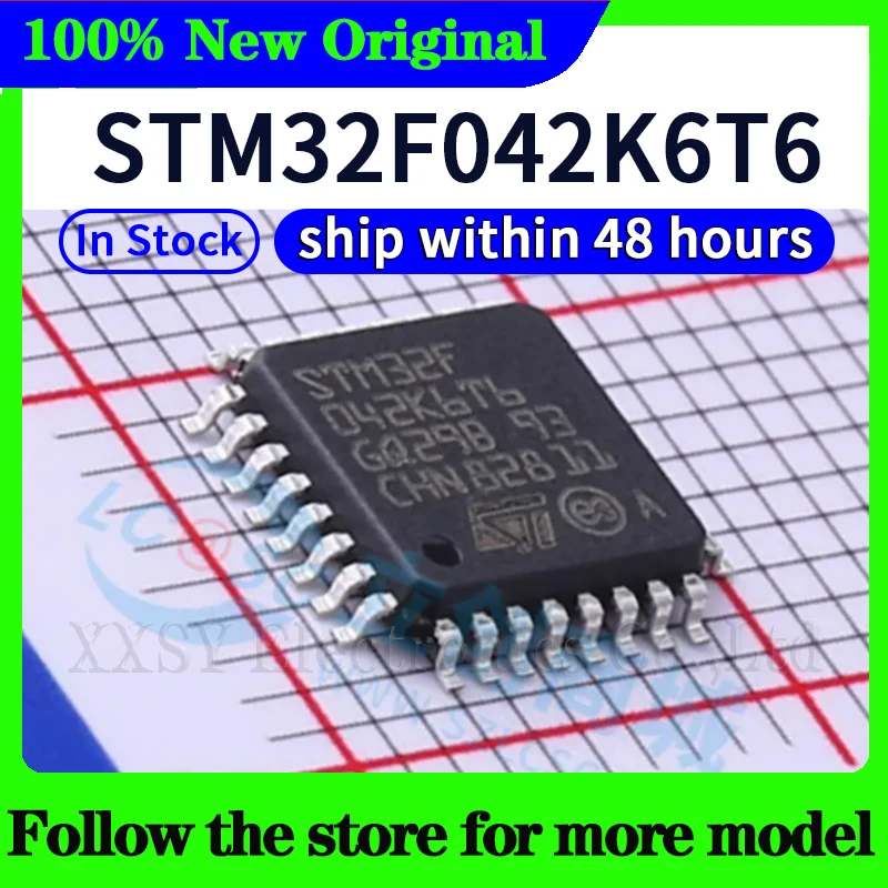 

STM32F042K6T6 In stock 48 hours ship