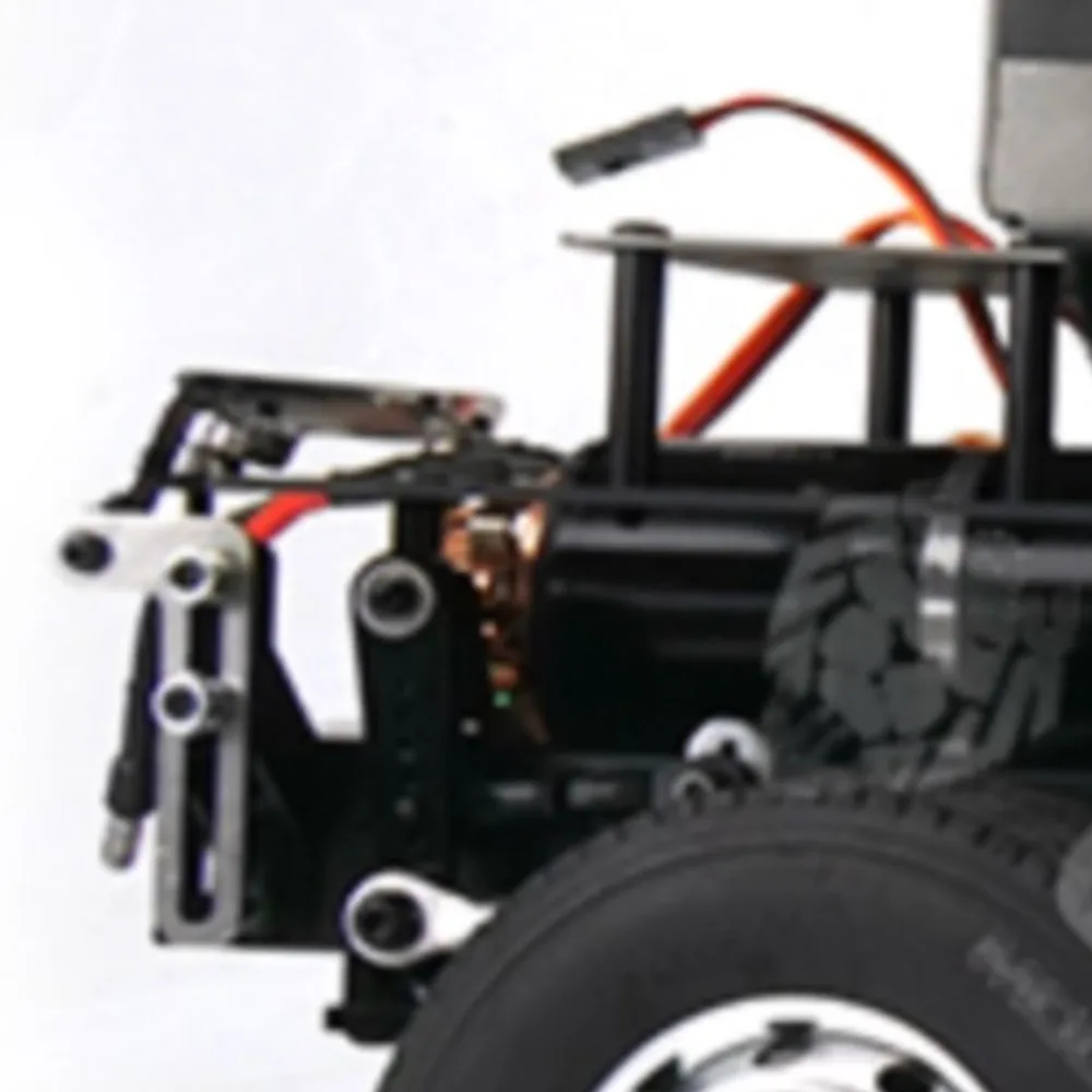 

1/14 LESU 6X6 Metal Chassis Motor Servo Tank Wheels Axles for Remote Control Toy 1/14 Tamiyay RC Fh16 Tractor Truck TH16804