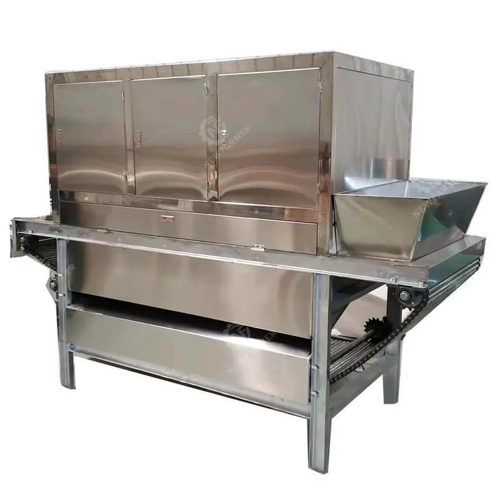 Commercial 1000KG/H Dry Garlic Peeling Machine Automatic Garlic Processing Peeler High Capacity Efficient for Food