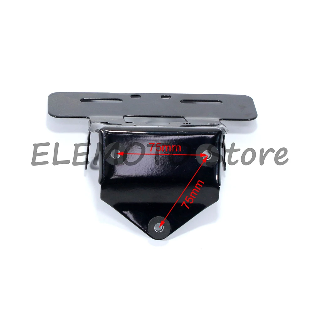 Motorcycle Rear Tail Shelf Rear Taillight Bracket Black For Honda Monkey Bike Z50 Z50A Z50J