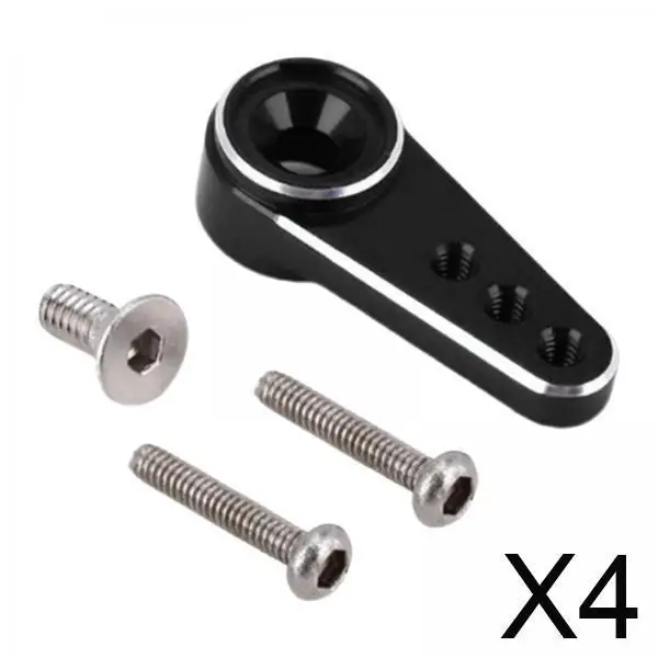 

RC Car Spare Parts Metal Gear 15T Aluminum Servo Horn Steering Arm Upgrade Accessories for Axial SCX24 1/24