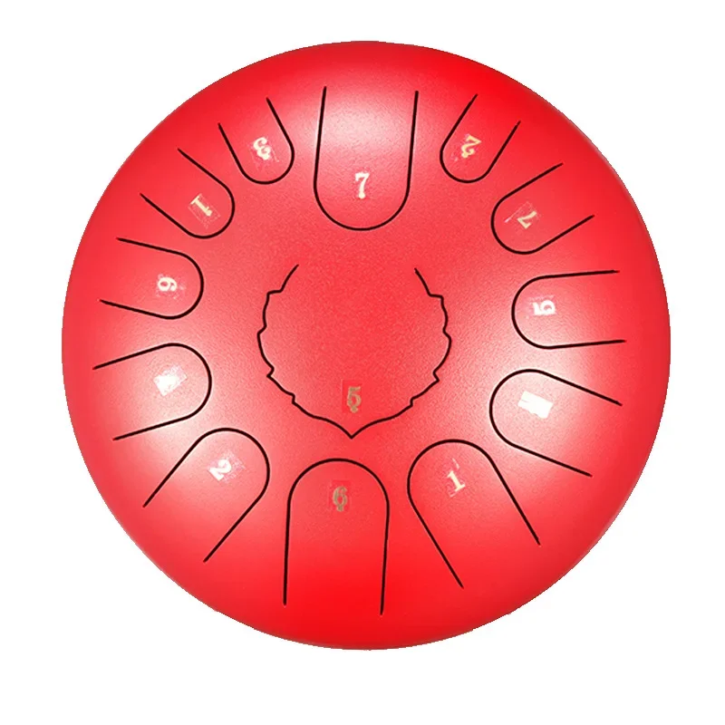 طبلة أثيرية 12 بوصة 13 نغمة طبلة فارغة عميقة، آلة موسيقية ضرب يدوية، لا تنسى القلق