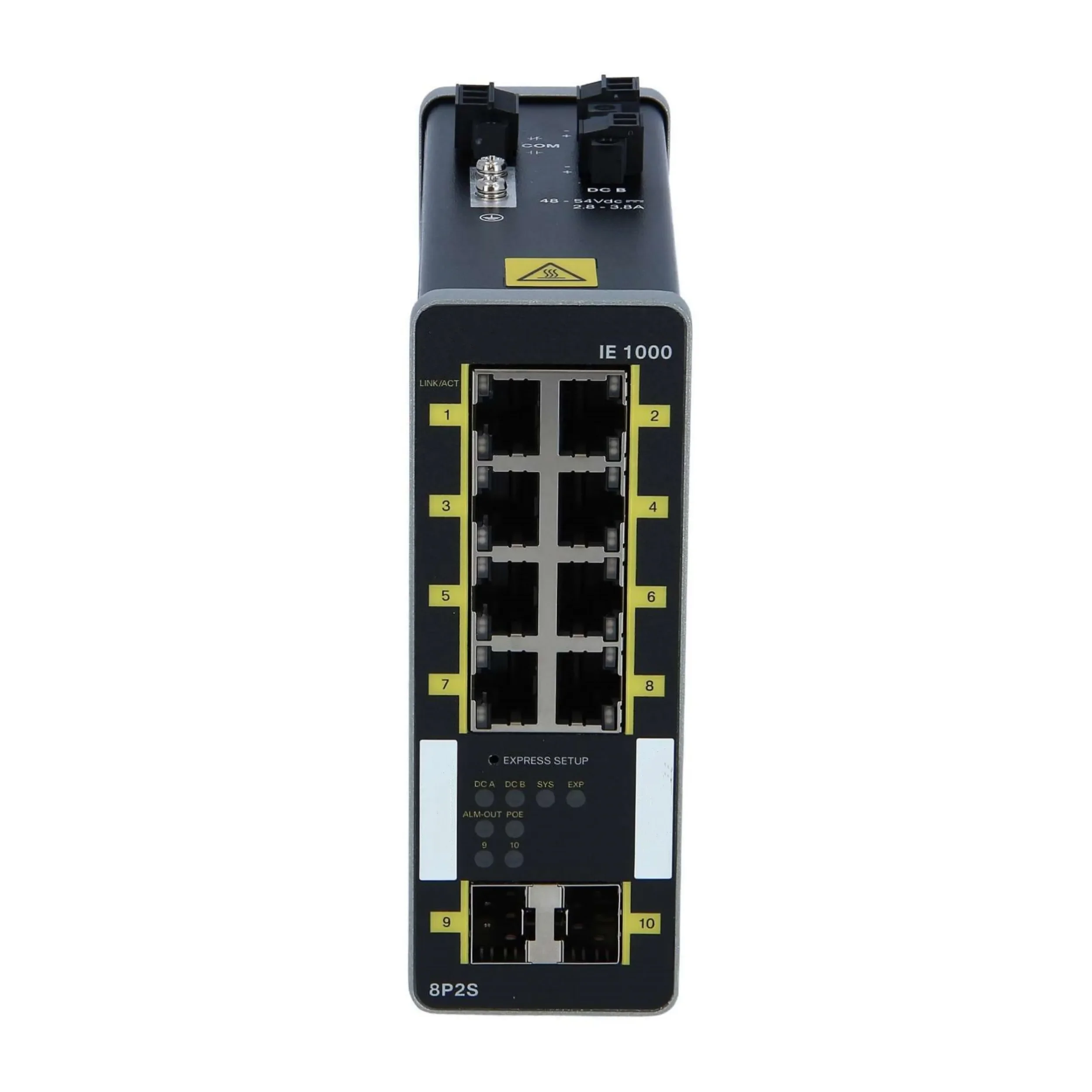 New IE-1000-8P2S-LM Switches IE1000 Industrial Ethernet POE+ 10 Ports Managed Network Switch