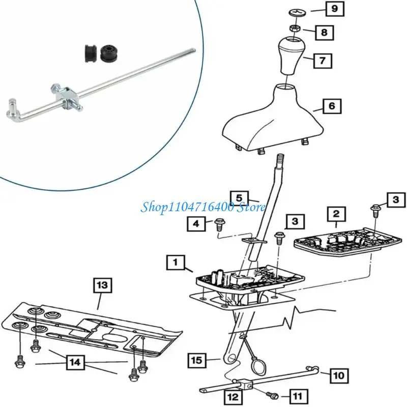 

y1gd 52105555AA Vehicle Transmission Bushing Engineered For Fast Shifting Response And Extended Service Life