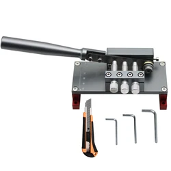 Update Lead Wire Manual Cutting Tool Precise Positioning Plumbum Wire Scissors 4/5/8MM 3-Holes Heat Shrinkable Tube Cutter