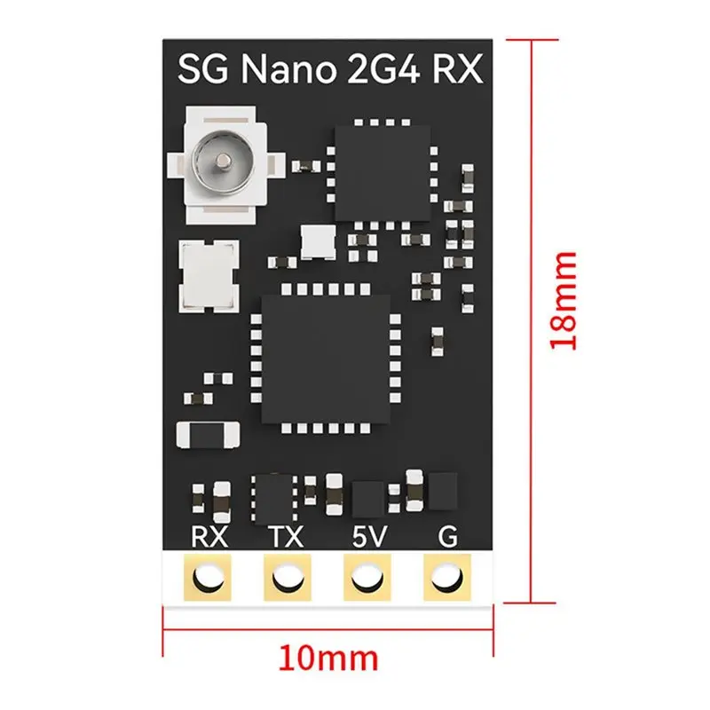 B92B For SkyGuy for Nano 2.4G ExpressLRS ELRS Receiver for FPV Freestyle Long Range Drone DIY Parts