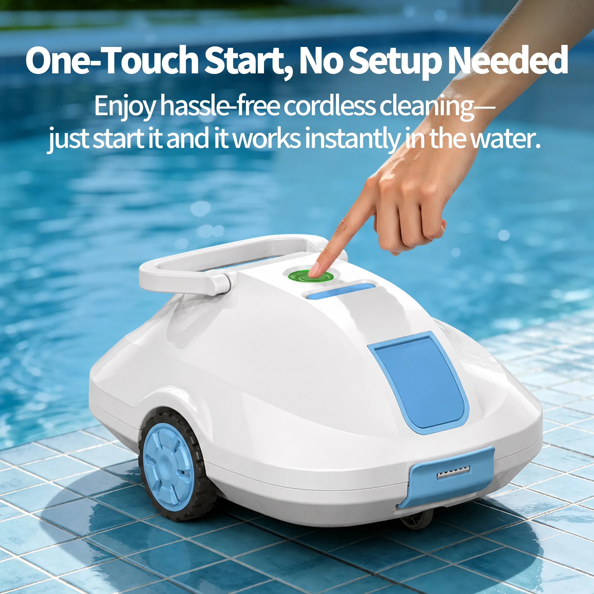 Automatische, draadloze robots - Pool Robot Cleaner Cordless recensie en prijs