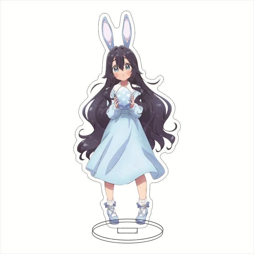 16CM Anime The 100 Girlfriends Who Really Love You Hahari Hanazono Hina Chouno San Yamikuni Acrylic Stand Figure Cos Ornaments