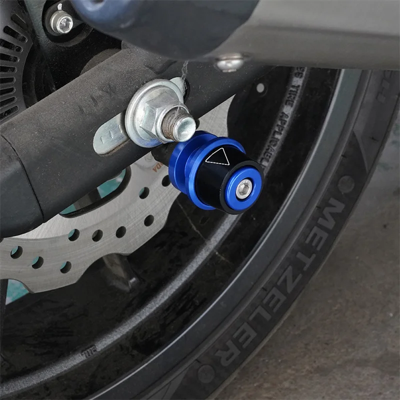 For Triumph Trident 660 Tiger 900 800 1200 Sport Street Triple R 765 765RS 8MM Swingarm Spools Slider Stand Screw Accessories