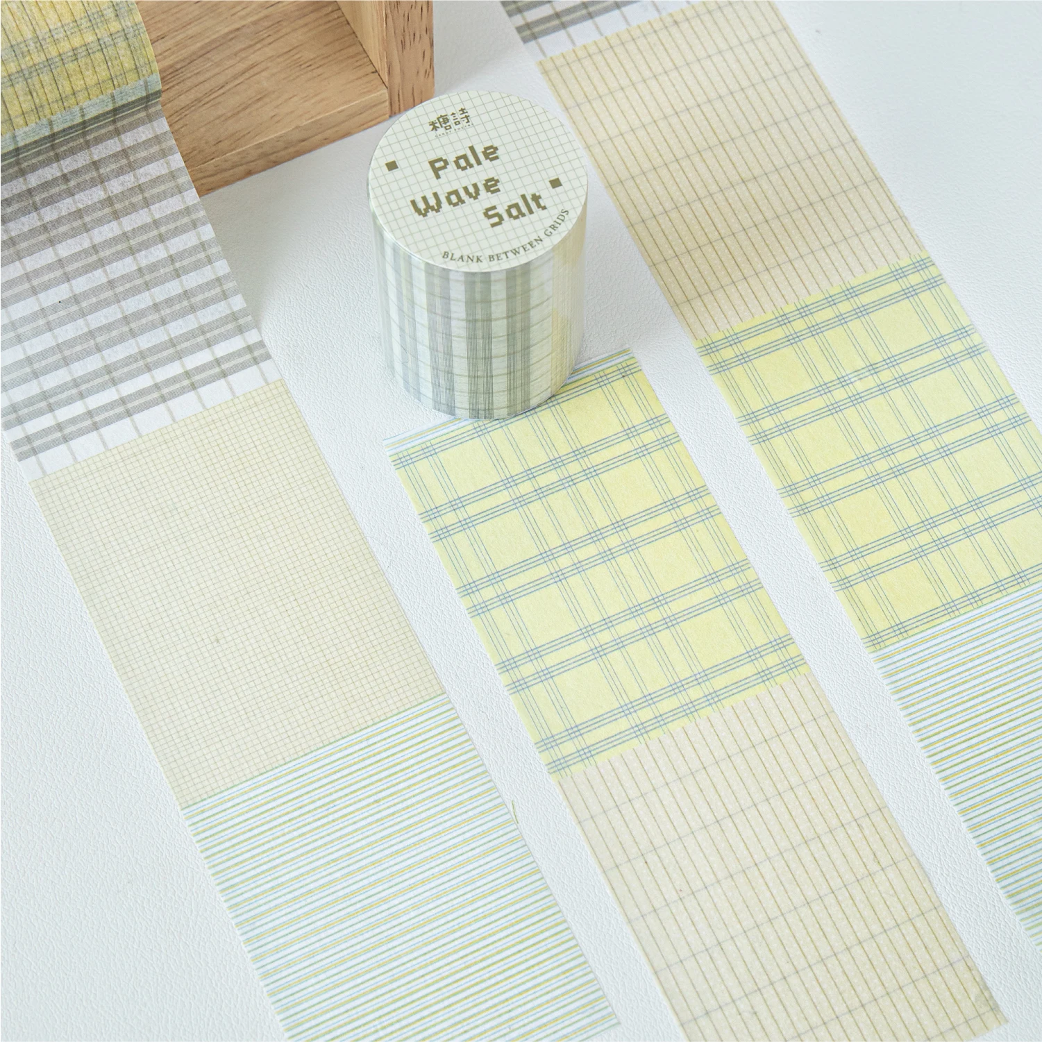 50mm*2m Basic grid horizontal line Tapes Sticker Creativity Scrapbook Hand Account Adhesive hand made Diy Junk Journal Supplies view 6