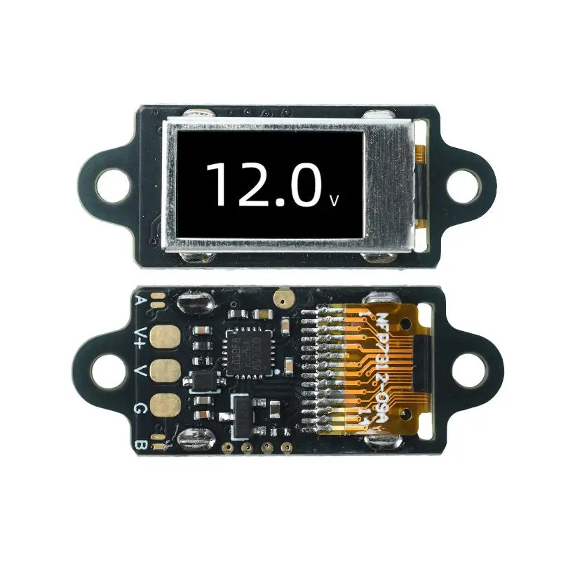 DC 0-30V 12bit Ultra-Thin Mini Digital Voltmeter With 0.5-inch OLED Display Voltage Meter With Shell
