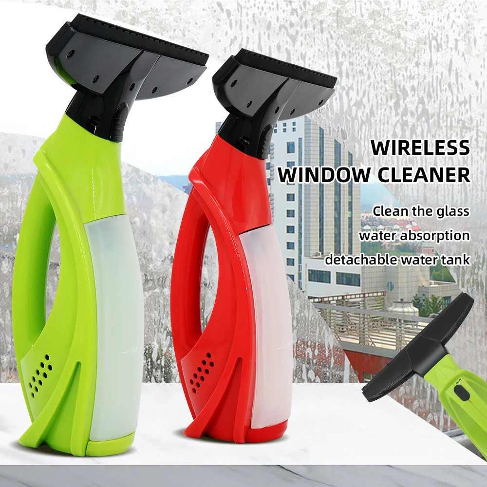 Wireless Electric Window Tiles Cleaner Electric Window Vacuum Cleaner Electric Glass Squeegee Electric Water Suction Squeegee