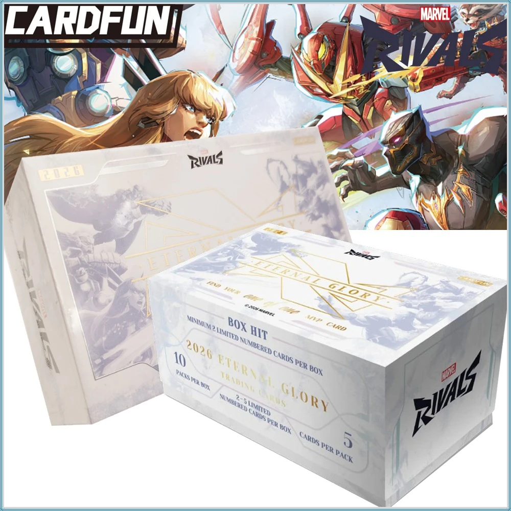 

CARD.FUN Official Marvel Rivals Collection Cards Shooter Game Hero Skin Feature Gorgeous Commemorative Cards Kids Fun Toys Gifts