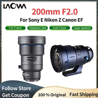 Laowa AF 200mm F2.0 Full Frame Auto Focus Large Aperture Telephoto Lens for Sony E Nikon Z for Canon EF Mount Camera