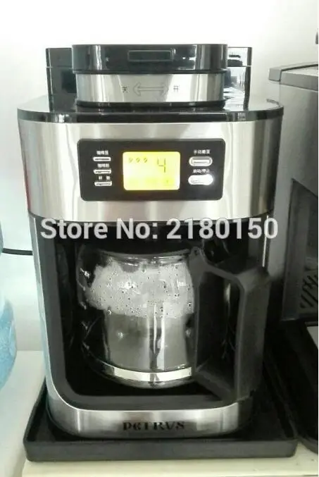 Máquina de café Moedor de feijão doméstico Máquina de fazer café