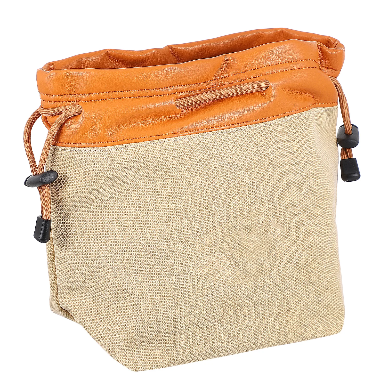 Camera Canvas Compact Drawstring Handbag Lightweight Carrying Storage Case for Camera Accessories Portable Outdoor