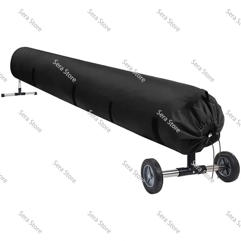 1pc Pool Cover Reel 16/18/20/24FT Heavy-duty Solar Cover Protective Cover For All-Weather Protection & Easy Maintenance