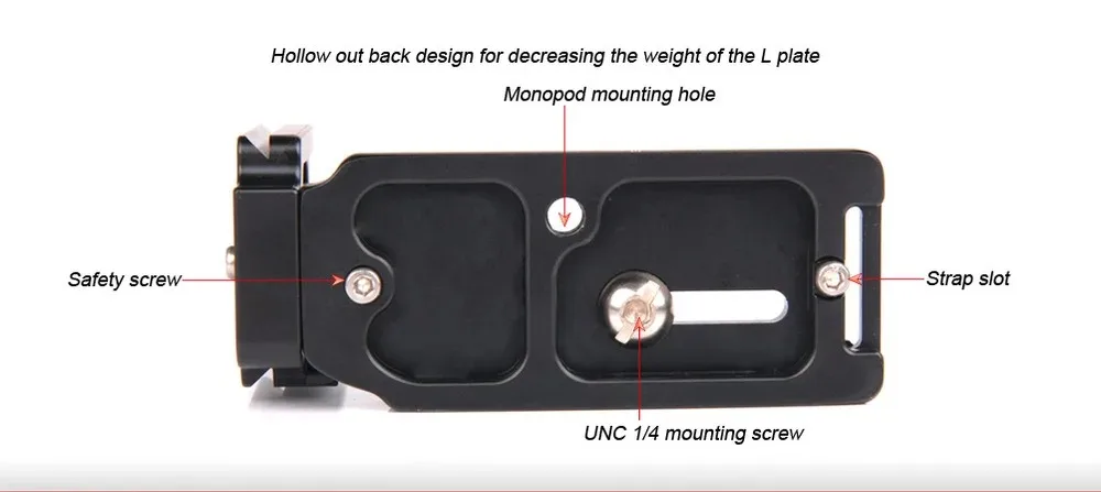 SUNWAYFOTO PSL-a7IINR  a7II  a7rii a7r2 a7s2 L-bracket  Specific Aluminum Tripod Head Quick Release Plate