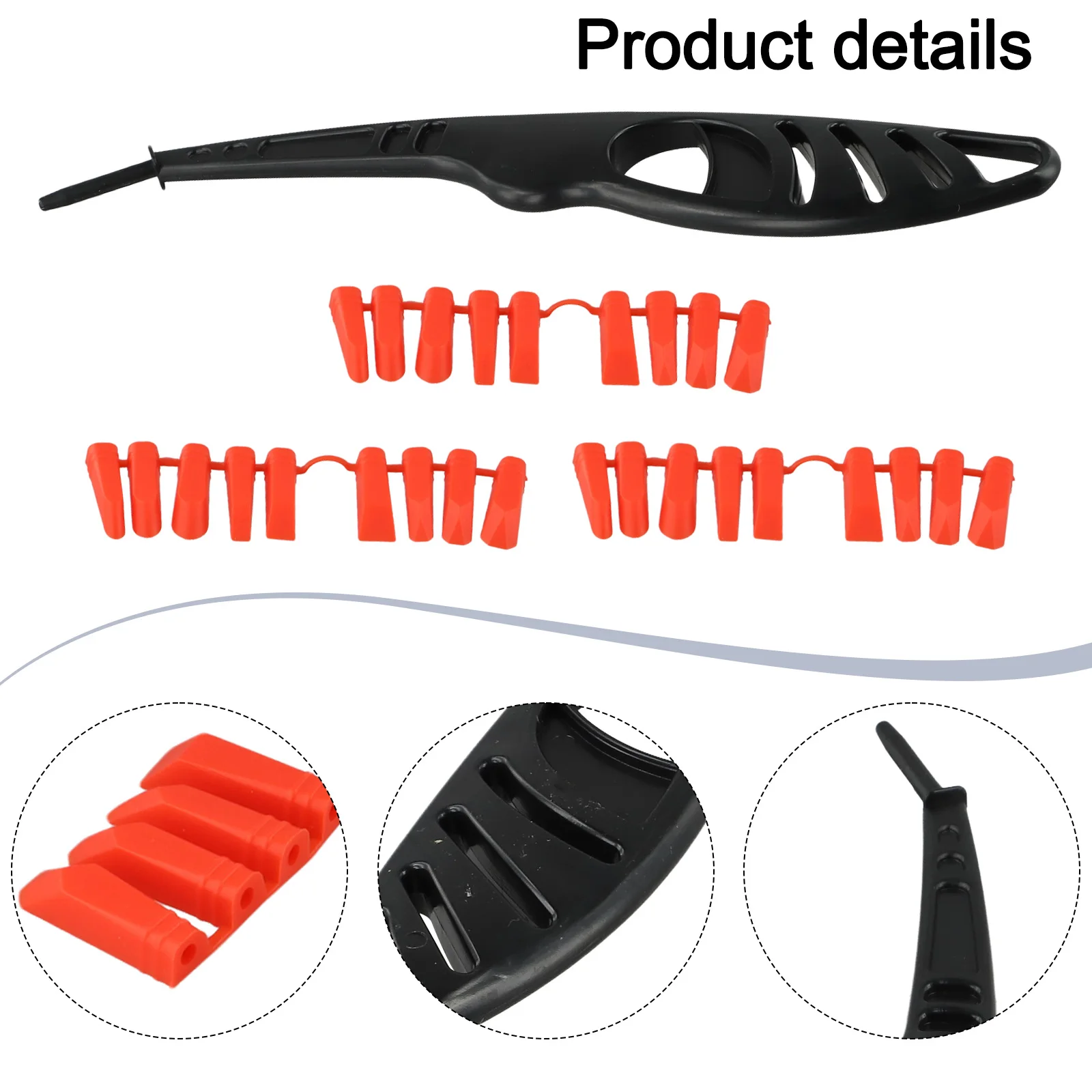 Caulking Tool Glass Glue Scraper Corner Cleaning Tool Replacement Angle Heads Rubber Head Set Multifunctional Finishing Tool
