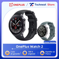 Global Version OnePlus Watch 2 Smart Watch 1.43'' AMOLED Display Snapdragon W5 Gen 1 Dual Frequency GPS Wear OS 4 NFC