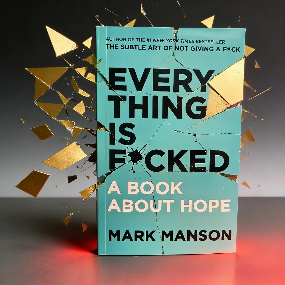 

Everything is bad and nothing is a book: Mark Manson's Reflections on the Reality of Hope, after his bestselling book