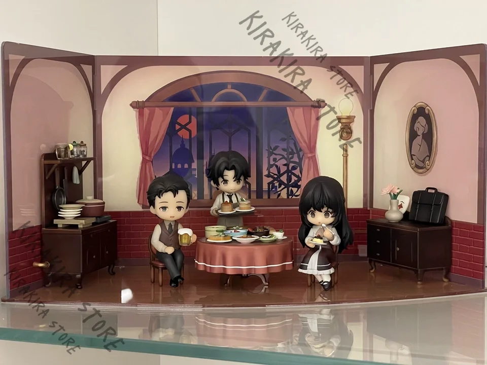 Lord of Mysteries Moretti Family Q Version Garage Kits Genuine Model Kit Limited Edition Figurine Dinner Series Scene Ornament