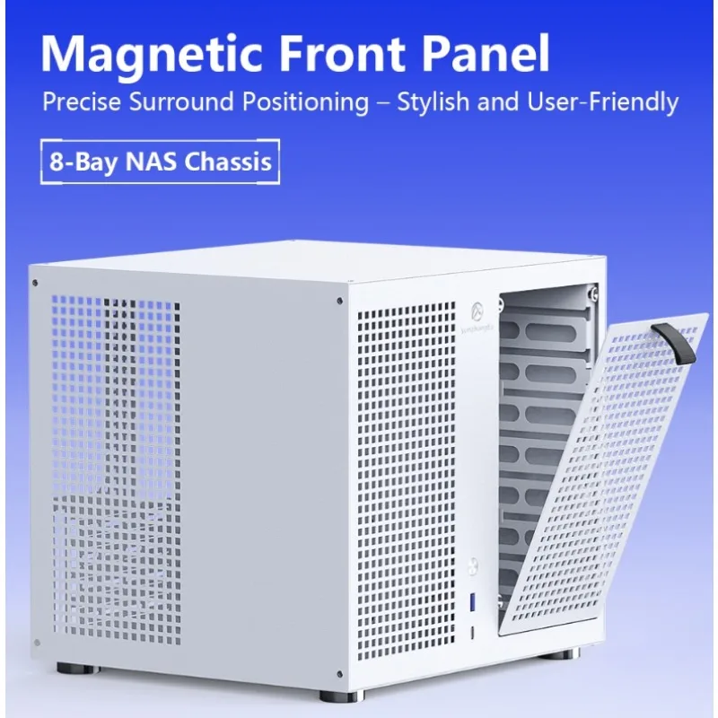 

Sagittarius 8-disk NAS ATX High Power Synology PCIe Backplane Cool Hard Drive Chassis MATX Main Board Mini Hard Drive