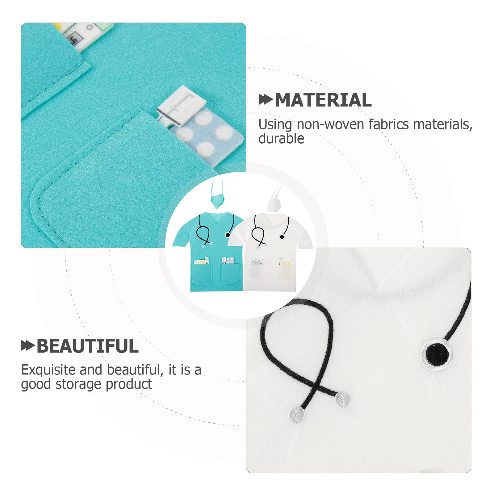 

2Pcs Wine Bottle Bag Decorative Non-Woven Fabric Wine Gift Bag Party Bottle Carrier Reusable Organizer