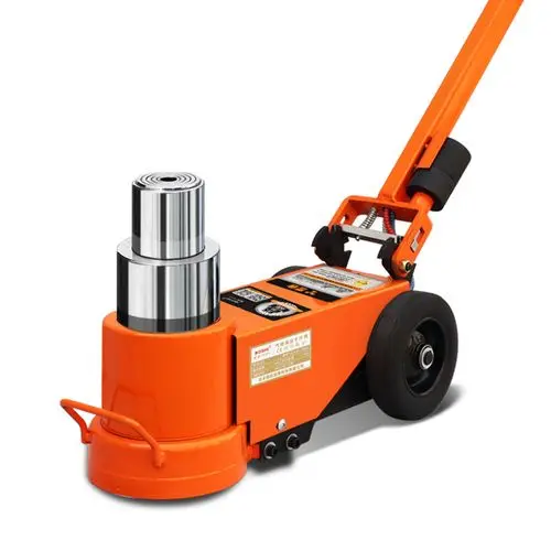 PFloor Pneumatic Jack for Truck Bus Repairing Hot Sale 80 Tons neumatic-Hydraulic Car Lift Repair Tools  2 Stages Heavy Truck