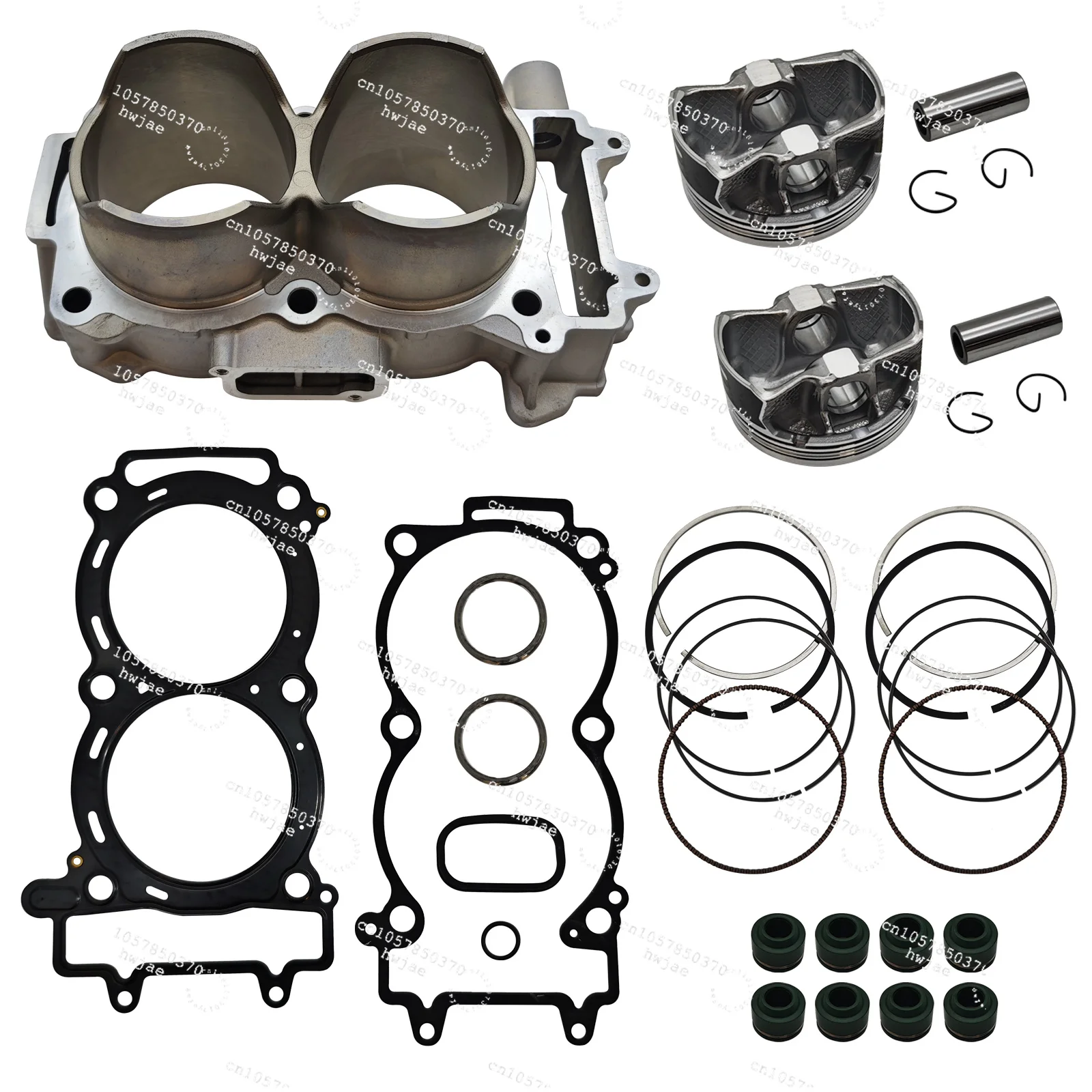 Polaris Ranger 900 XP 2013-2016 OE 3022579 3022442 Complete Top Rebuild Cylinder Piston Washer Kit for ATV UTV Parts