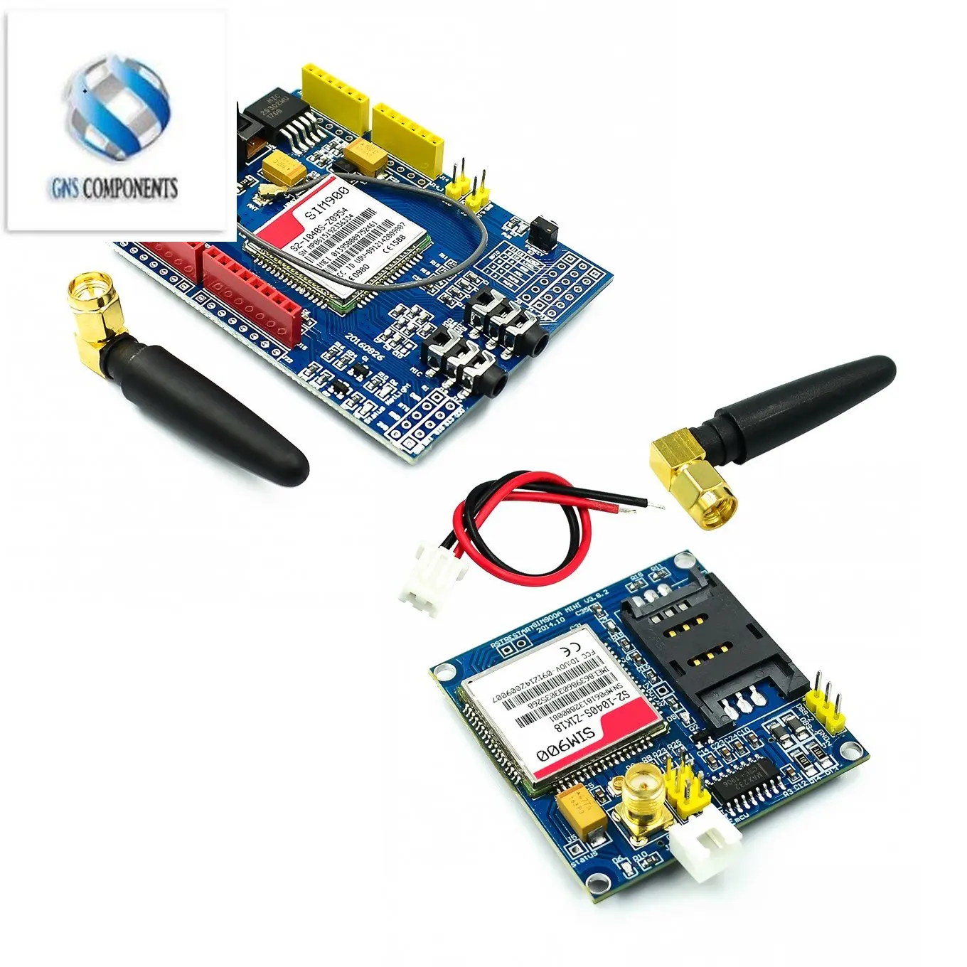 SIM900 Плата разработки GPRS/GSM Четырехдиапазонный модуль для Arduino