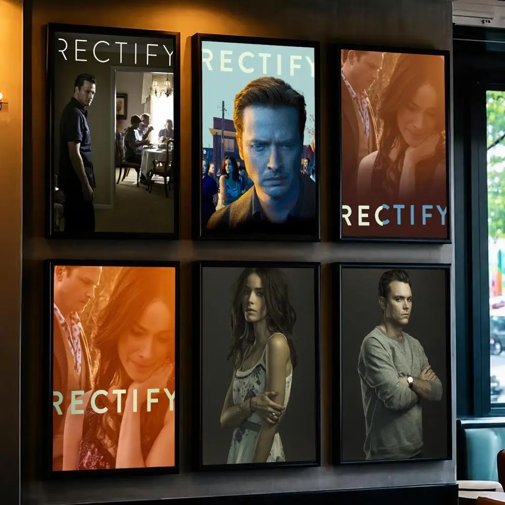 tv series R-Rectify-Y Poster Decorative Wall Art Sticker for Cafe Office Bedroom and Living Room