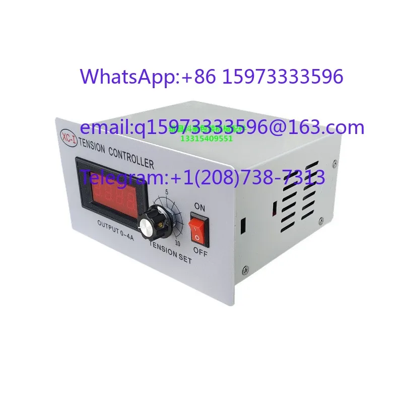 XC-I Manual Tension Controller DC24V 0-4A Magnetic Particle Brake for Web and Roll Tension Regulation Applications