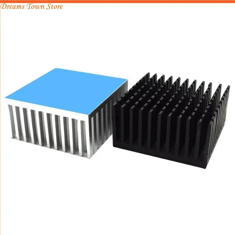 Disipador calor aluminio HX6A 4pcs 40x40x20 mm Fin aleta enfriamiento disipador calor para enfriar GPU