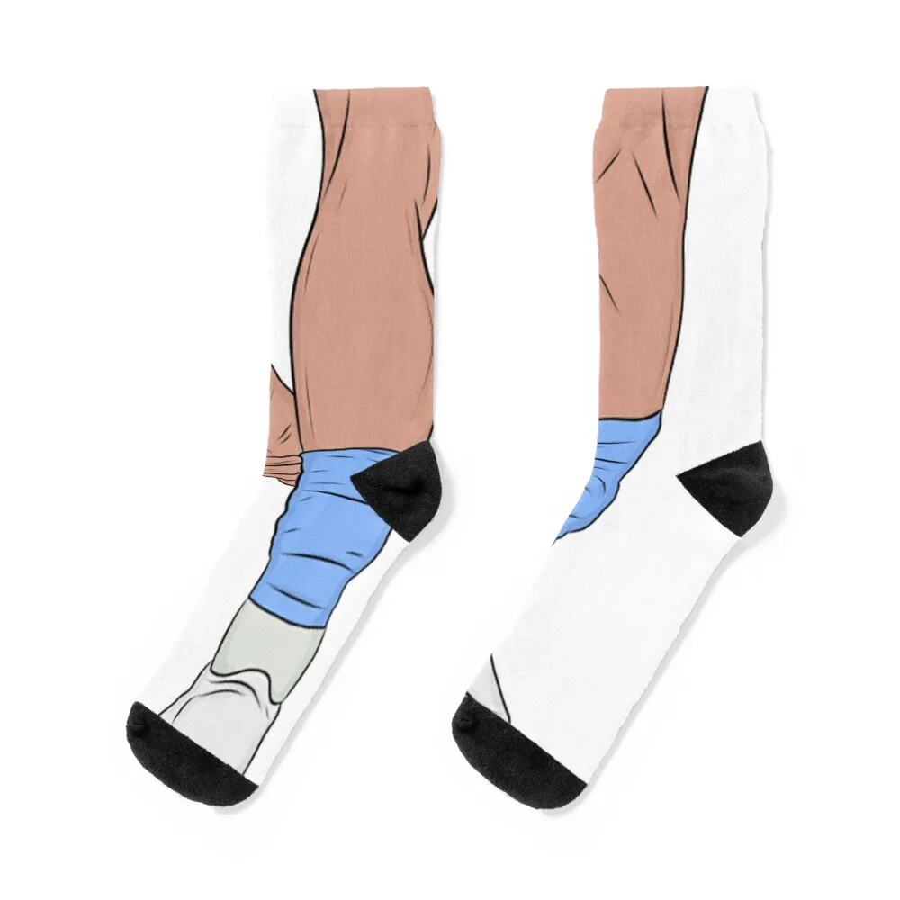 

Jacky G calves Socks new year soccer anti-slip gym funny gifts Socks For Man Women's