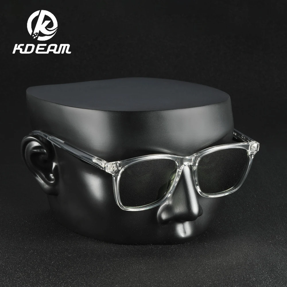 

KDEAM TR90 Durable Lightweight Polarized Sunglasses Outdoor Leisure Driving Glasses Coating Lens sunglass men Hard Case included