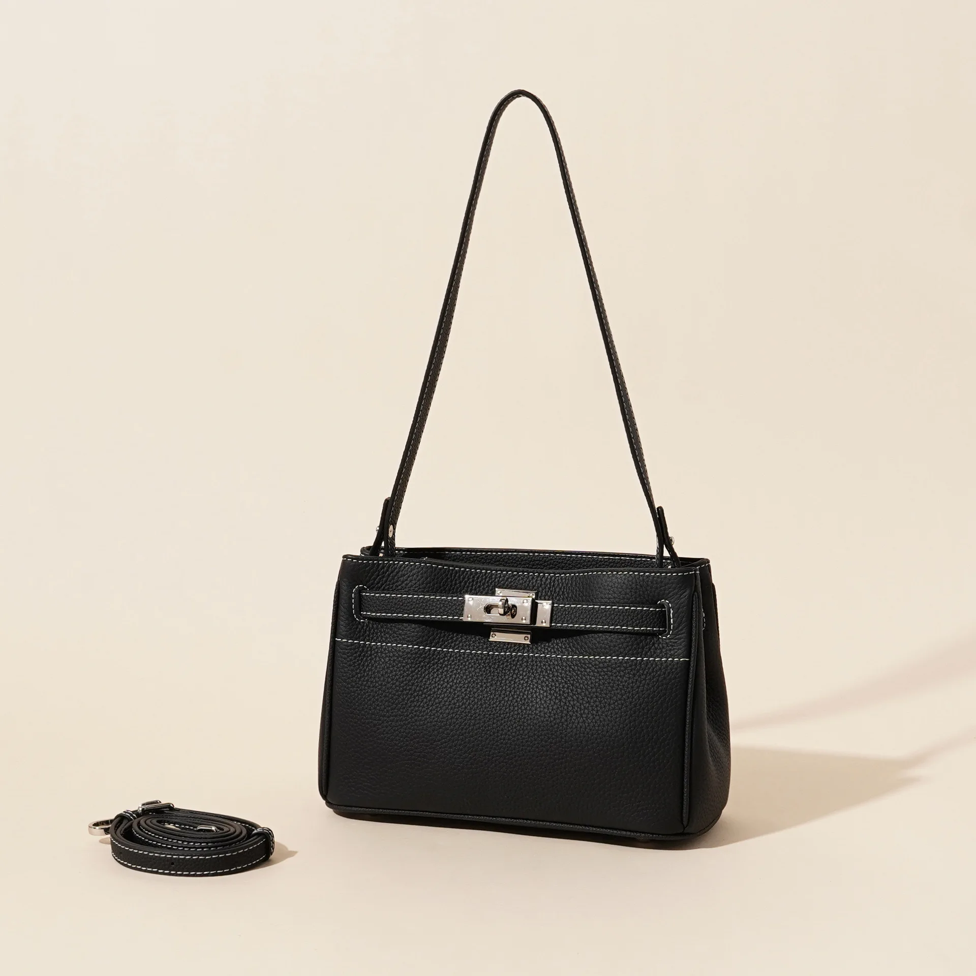 

Genuine Leather tote cross bag luxury bag