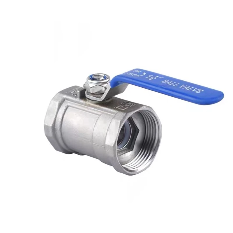 BSPT Stainless Steel SS304 Pipe Ball Valve Female Threaded Sanitary ON-OFF Ball Valve Straigh