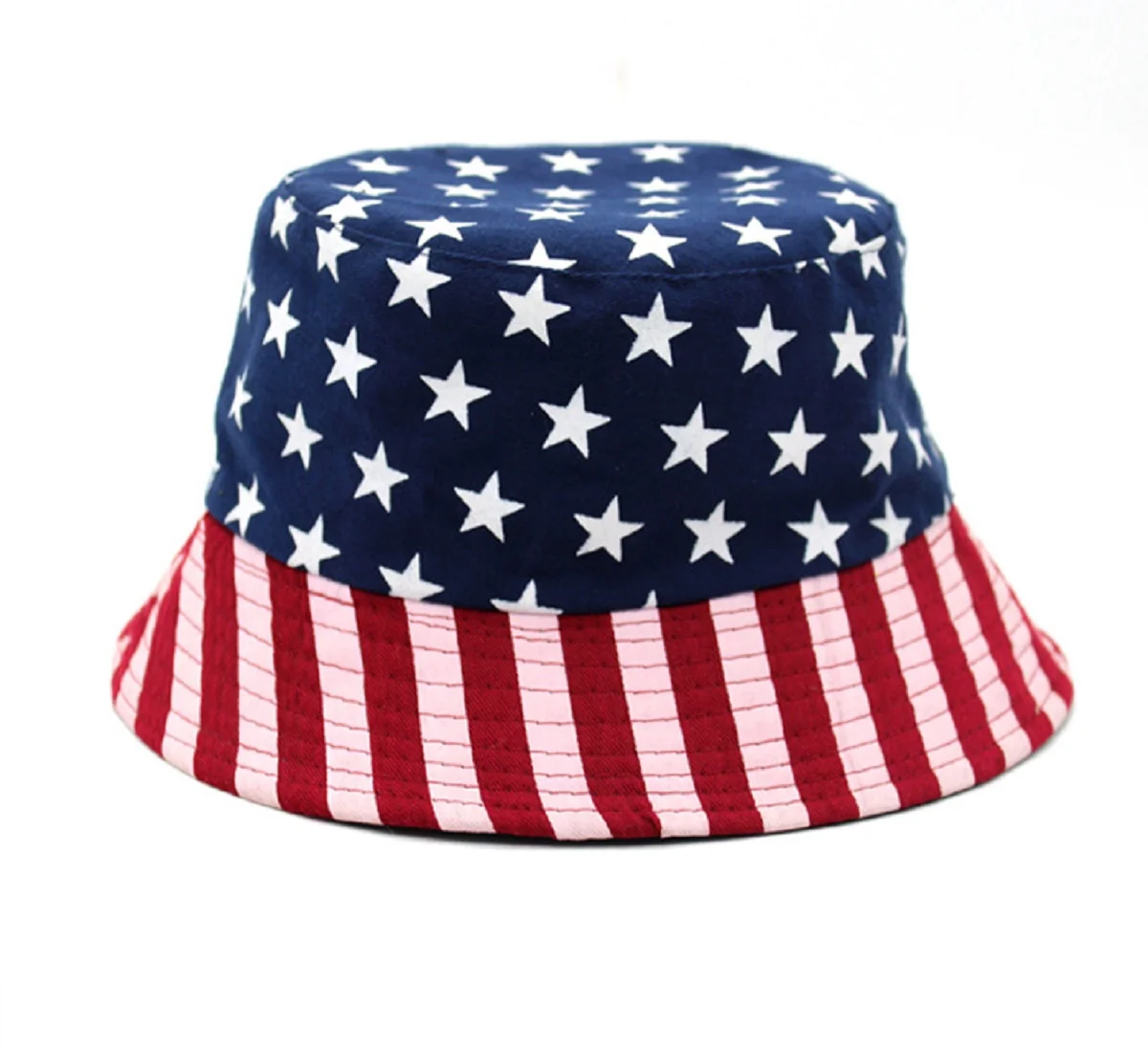 American Flag Fisherman Hat - Patriotic Outdoor Sunscreen Hat for Men and Women