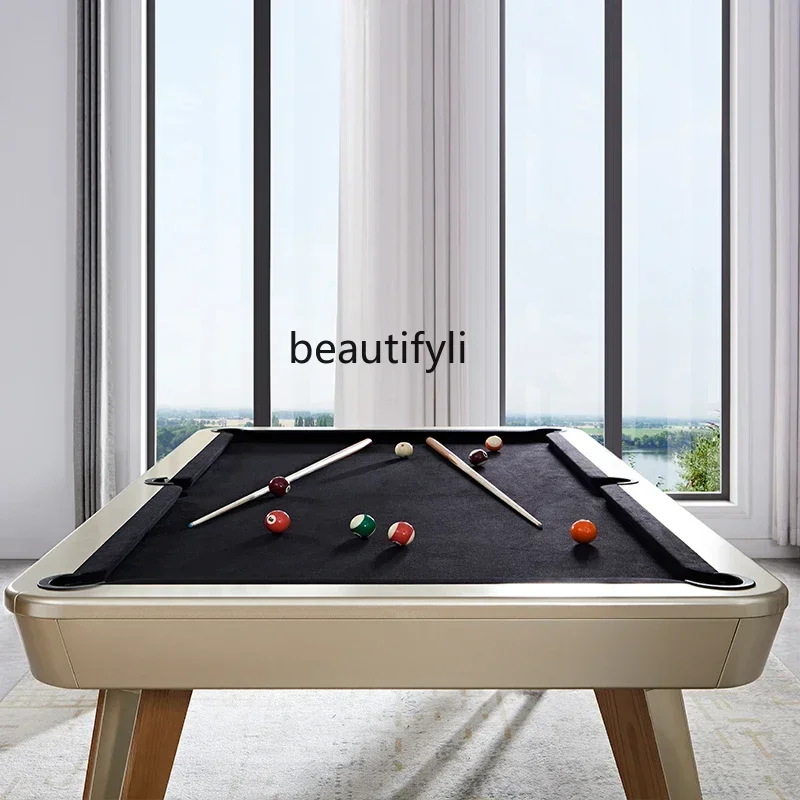 Villa Standard Pool Table Chinese Black Eight Billiard Table American Ball Table Adult Home Use