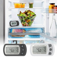 LCD Display Waterproof Gauge Hanging Refrigerator Temperature Meter Freezer Thermometer Kitchen Tool Fridge