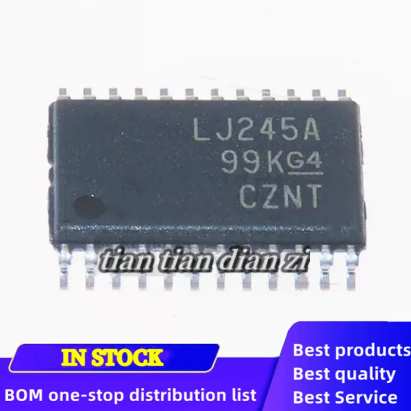 10pcs LJ245A SN74LVC4245APWR TSSOP24 patch converter ic in stock