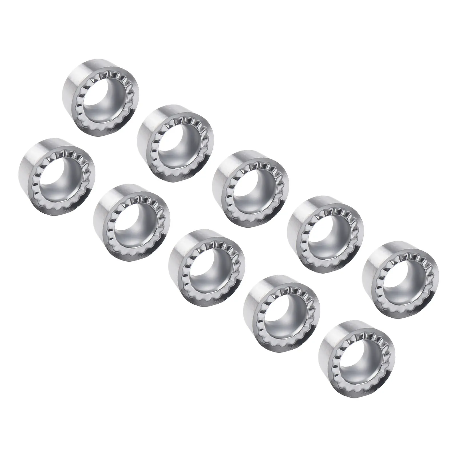 RPGT10T3MOAK N01 Carbide Milling Inserts for Aluminum 10pcs R5 Circular Blades Perfect for Efficient Processing