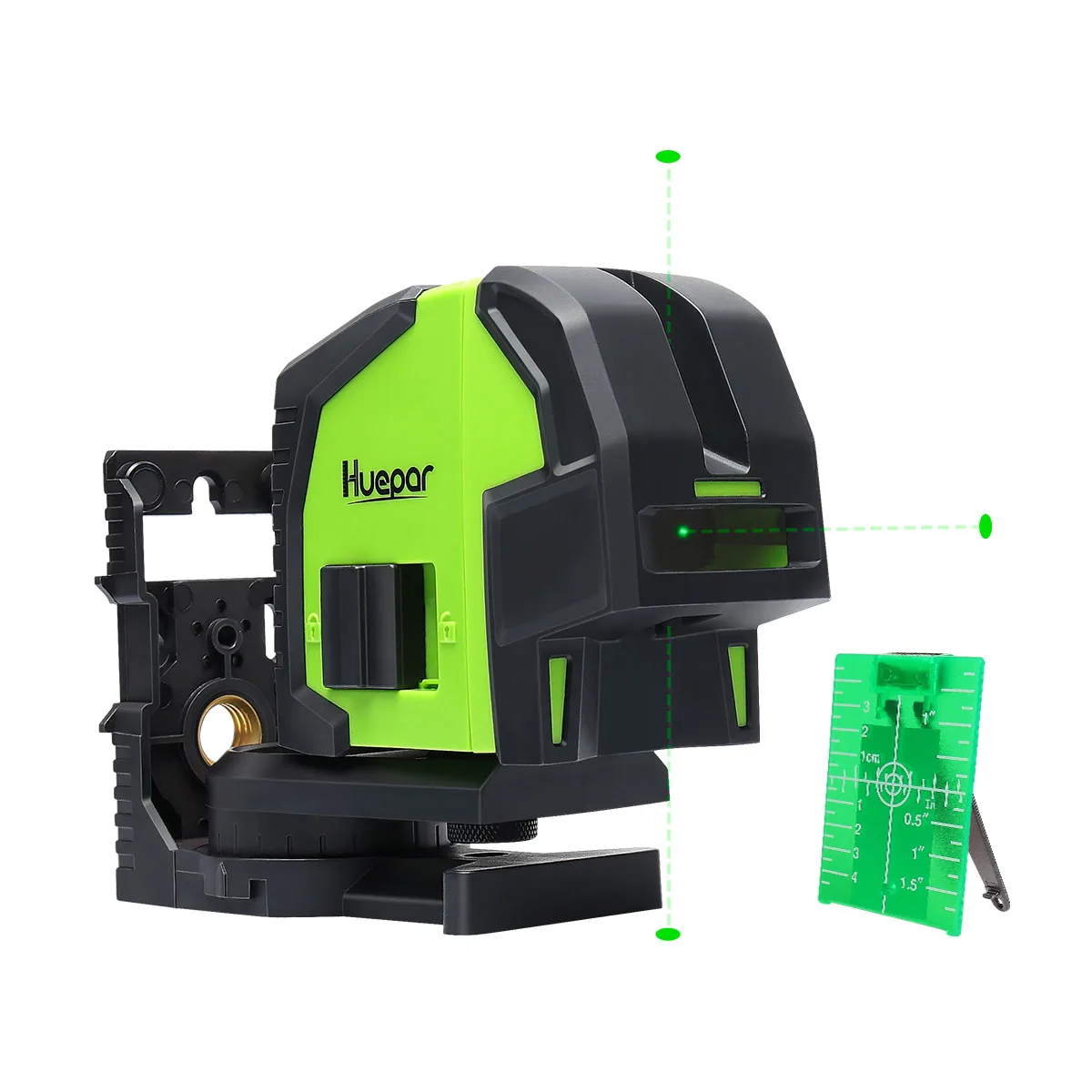 Huepar 8300G green Beam Self leveling 3 Dots laser level with bracket