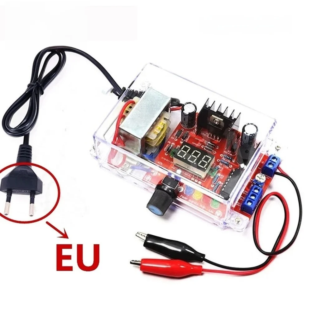 LM317 Adjustable Voltage Regulator Power Supply Kit DIY Electronic Project Signal Generator Function Logic Probe Feature