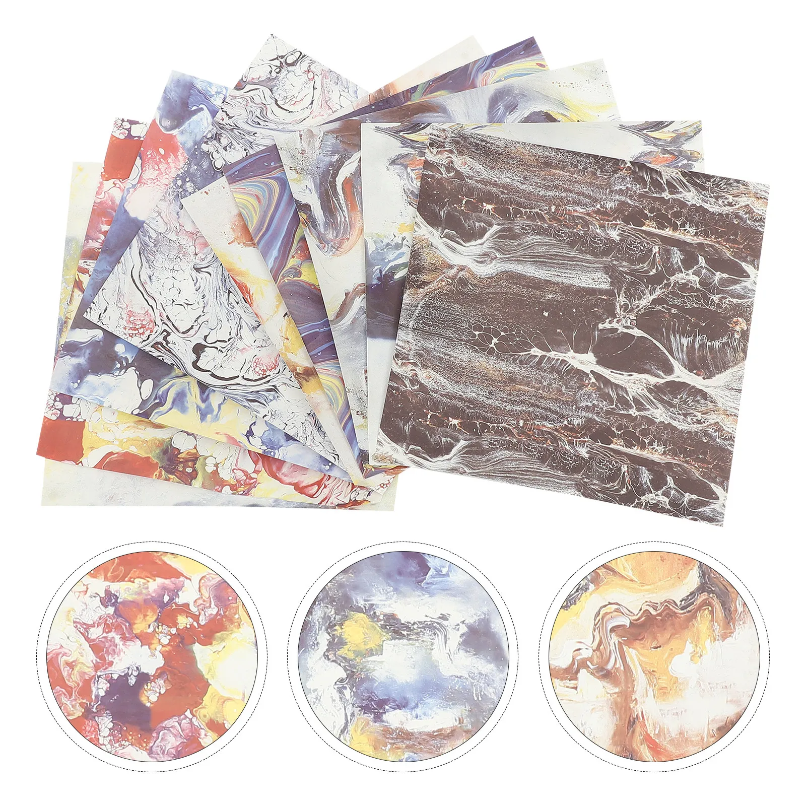 

9pcs Heat DIY Clothes Decor Hydro Dip Film Heat Transfer Film Safe Material Infusible Sheets Nfusible Sheets Art Supplies
